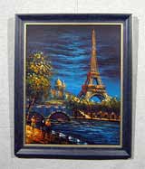 Масло на холсте «Париж» 40х60
(рамка деревянная, установка в раму)
