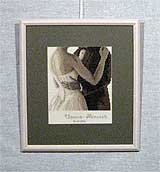 Вышивка «Танец» 35,2х31,3
(рамка деревянная, стекло антибликовое, оргалит, установка работы в раму, паспарту, вырез окна в паспарту, натяжка)
